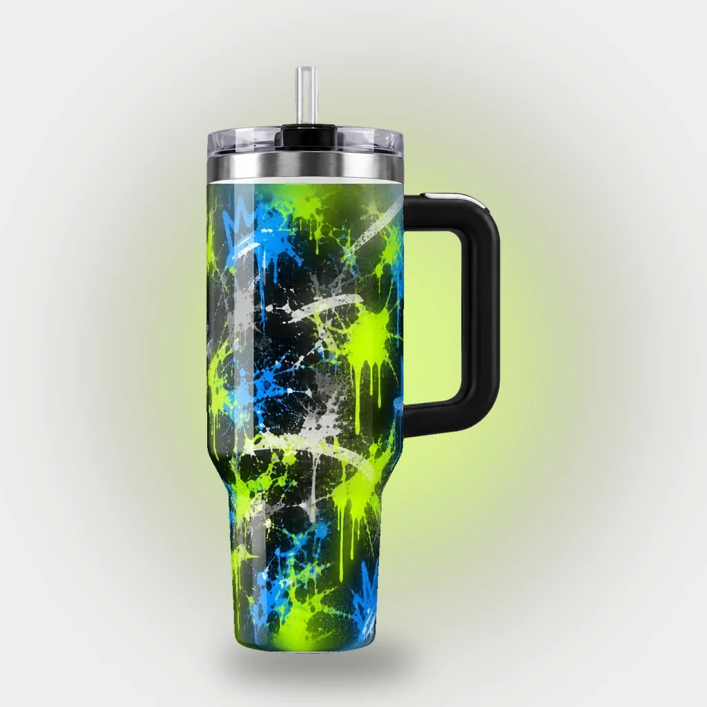 The 40 oz tumbler in the wrap you picked, on a light stage, your image still to come